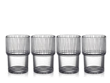 Café glass Kusintha 38 cl 4 pcs Clear