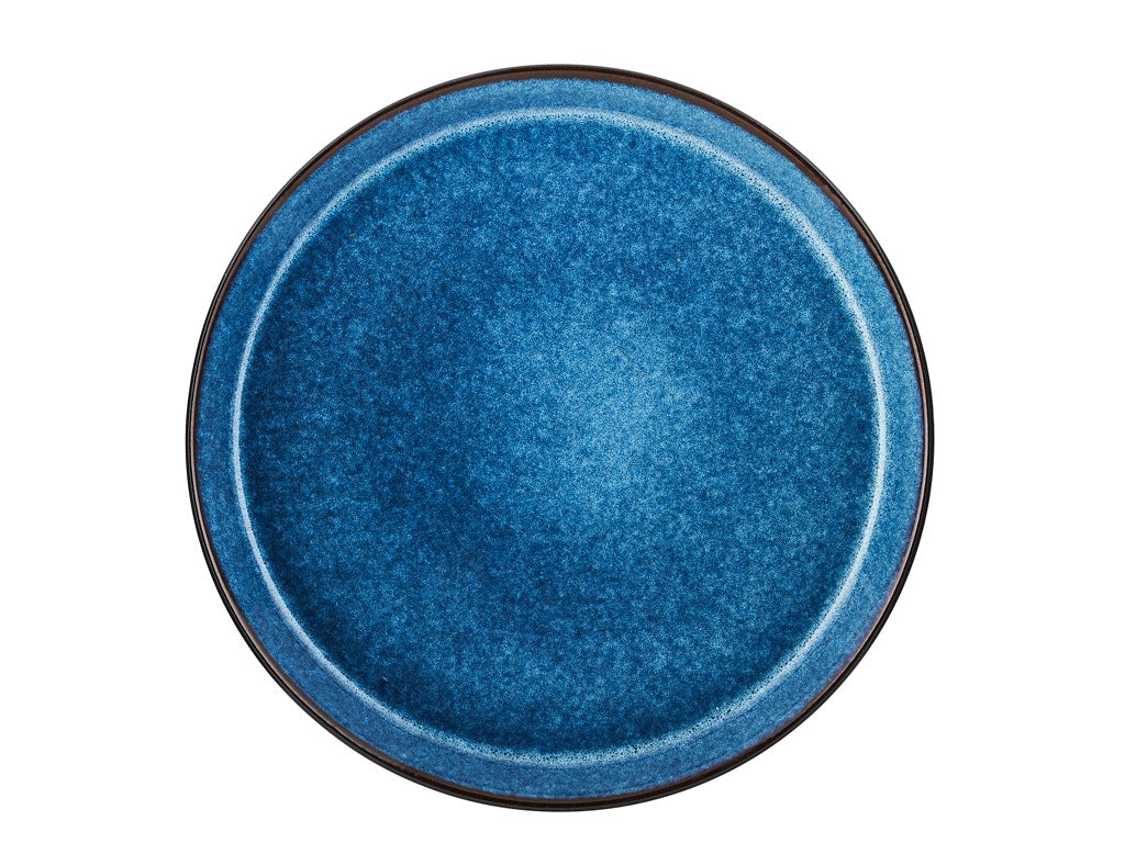 Plate Gastro 27cm Black/Dark Blue BITZ
