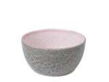 Bowl 14cm Grey/Light Pink BITZ