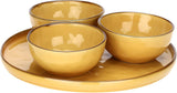 CONCERTO Yellow APPETIZER SET 4 PCS