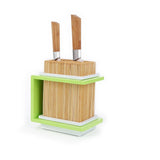 Fakir Bamboo knives holder - Green