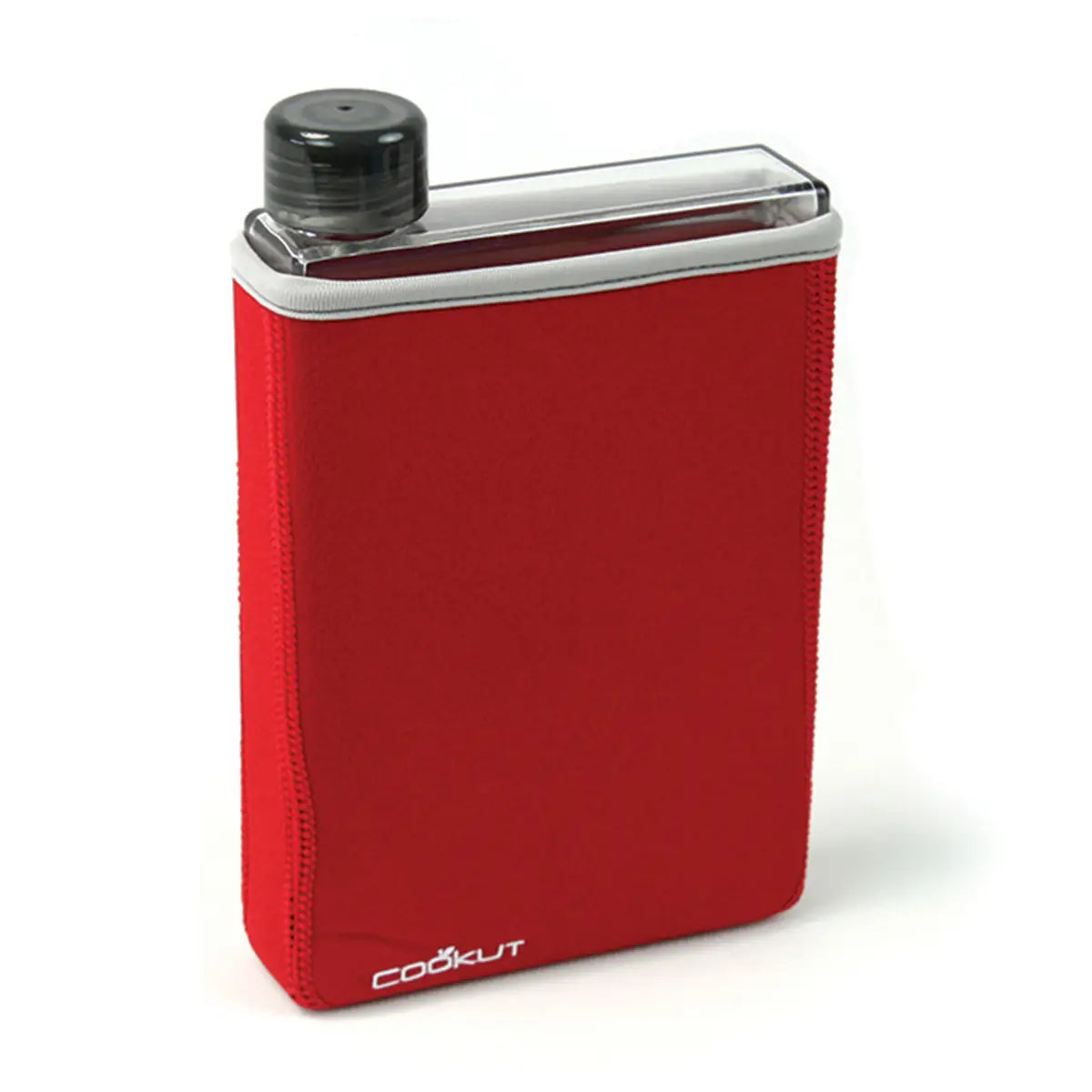 Manta 50cl - Flat isotherm bottle  red