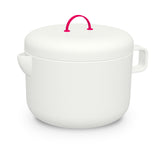 Promenade Porcelain tea pot + stainless steel strainer