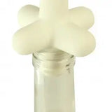 Spark Bottle stopper for wine  champagne  beer bottles - white