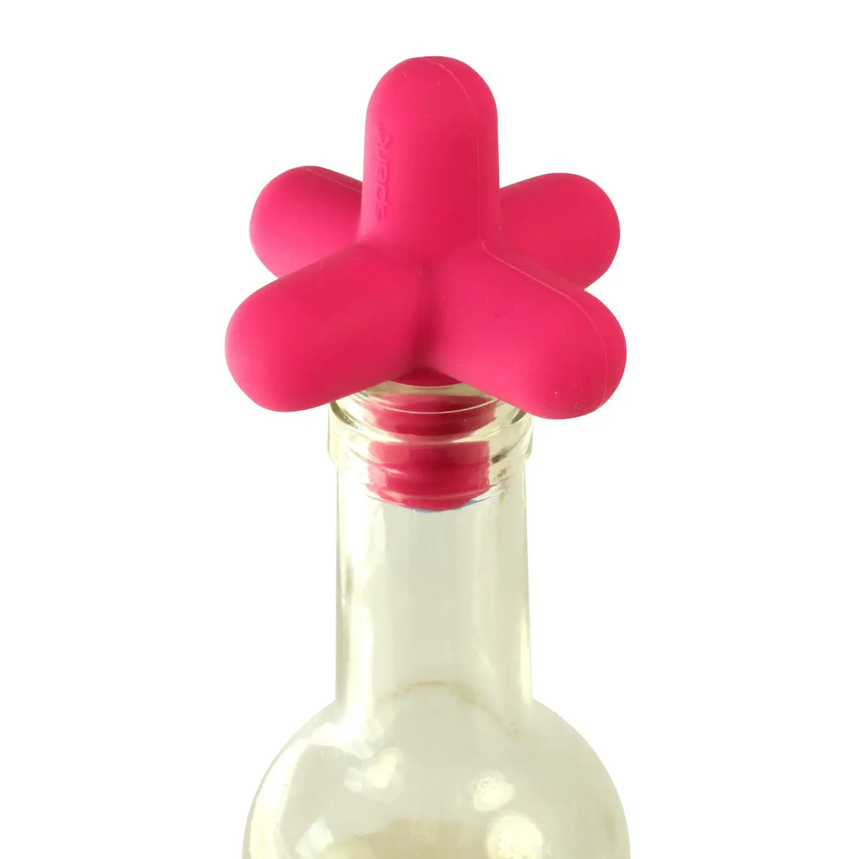 Spark Bottle stopper for wine  champagne  beer bottles - pink