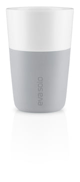 2 Cafe Latte-mugg Marble grey