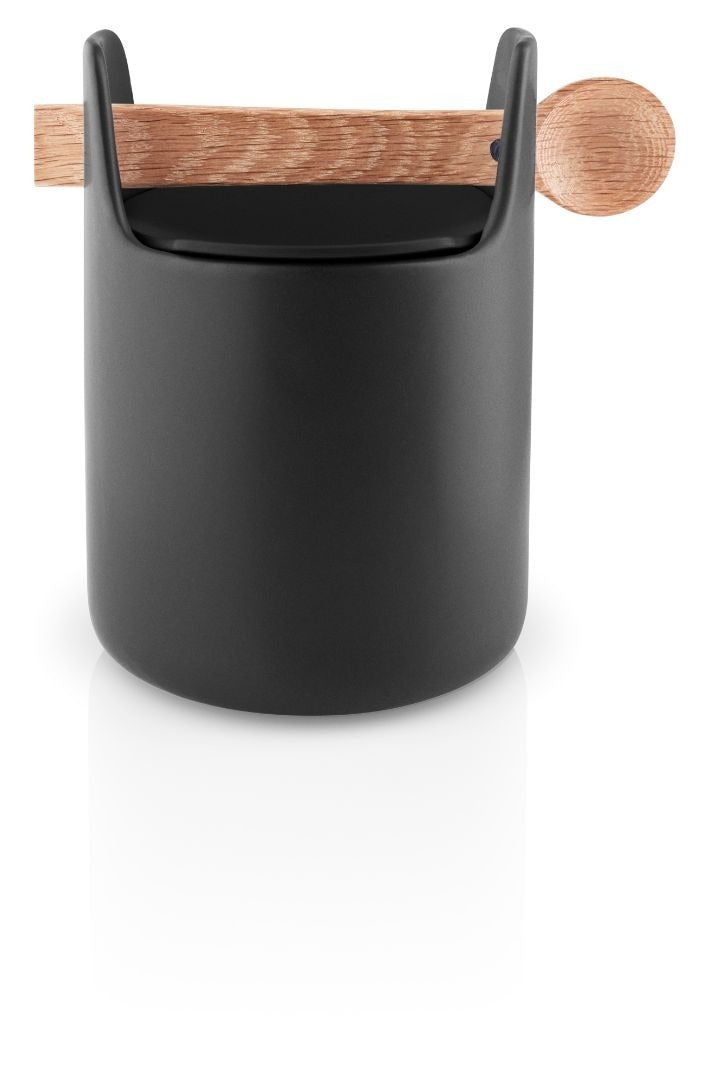 Nordic kitchen Toolbox w/spoon H 15 cm  black