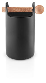 Nordic kitchen Toolbox w/spoon H 20 cm  black