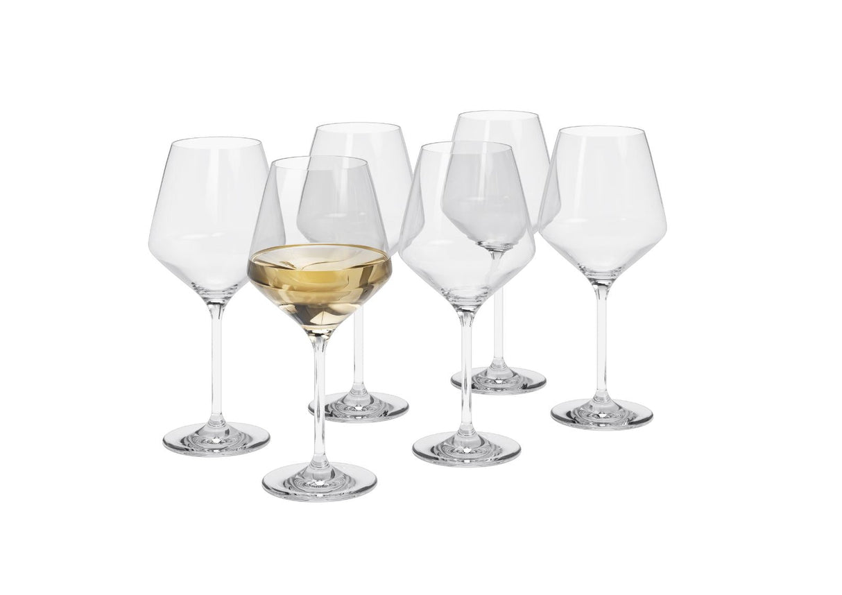 Wine glass White 6pcs. Nova
