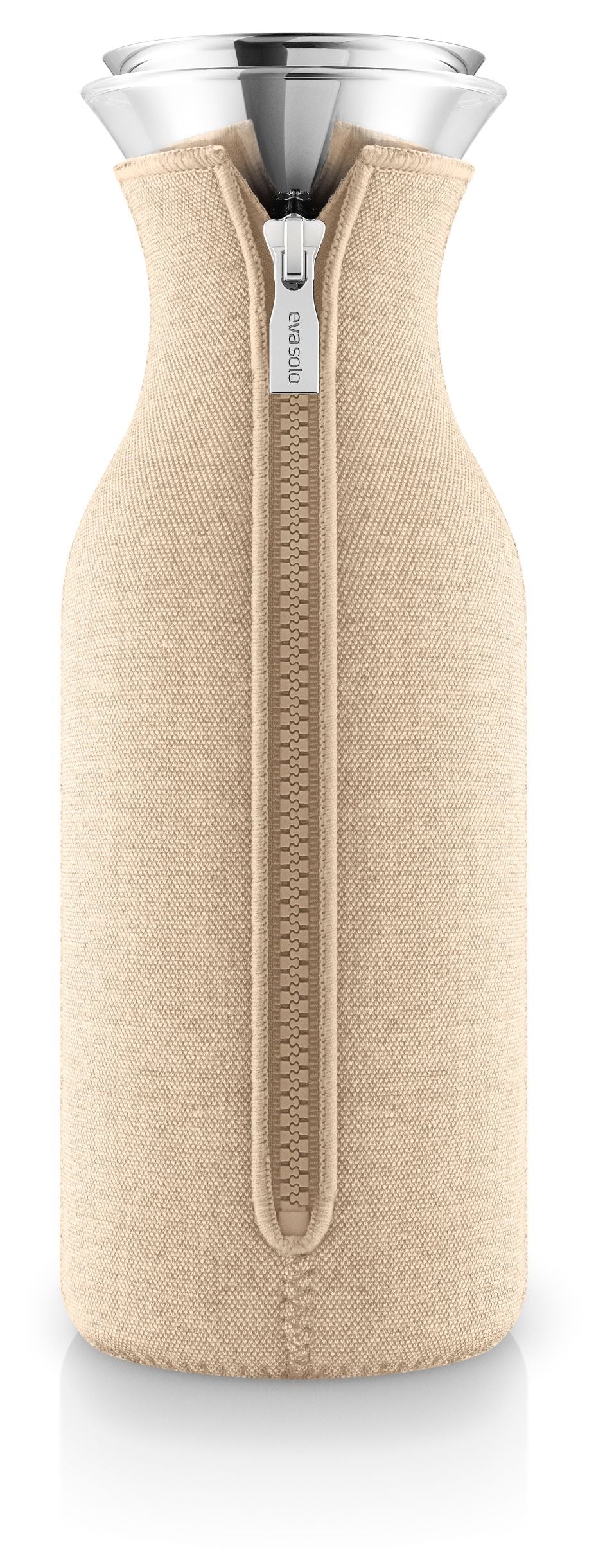Fridge carafe 1.0l Soft beige woven