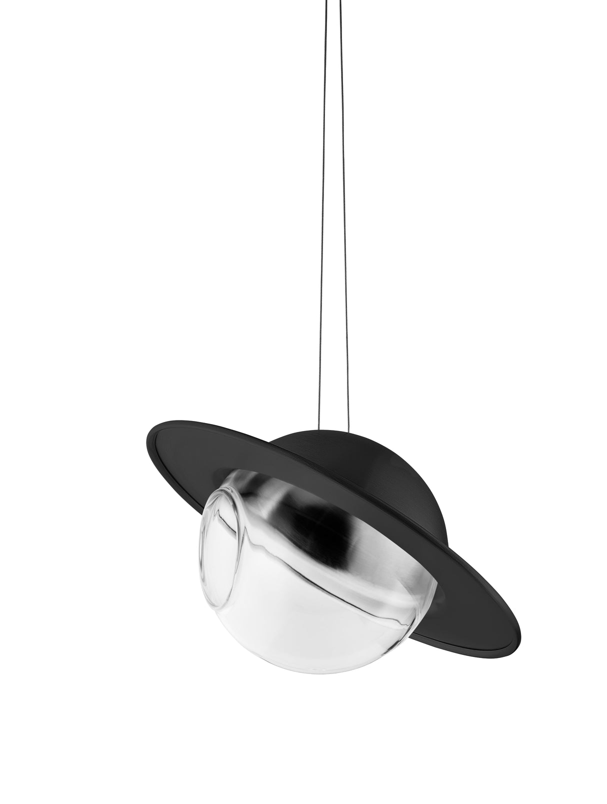 Saturn Bird feeder Black