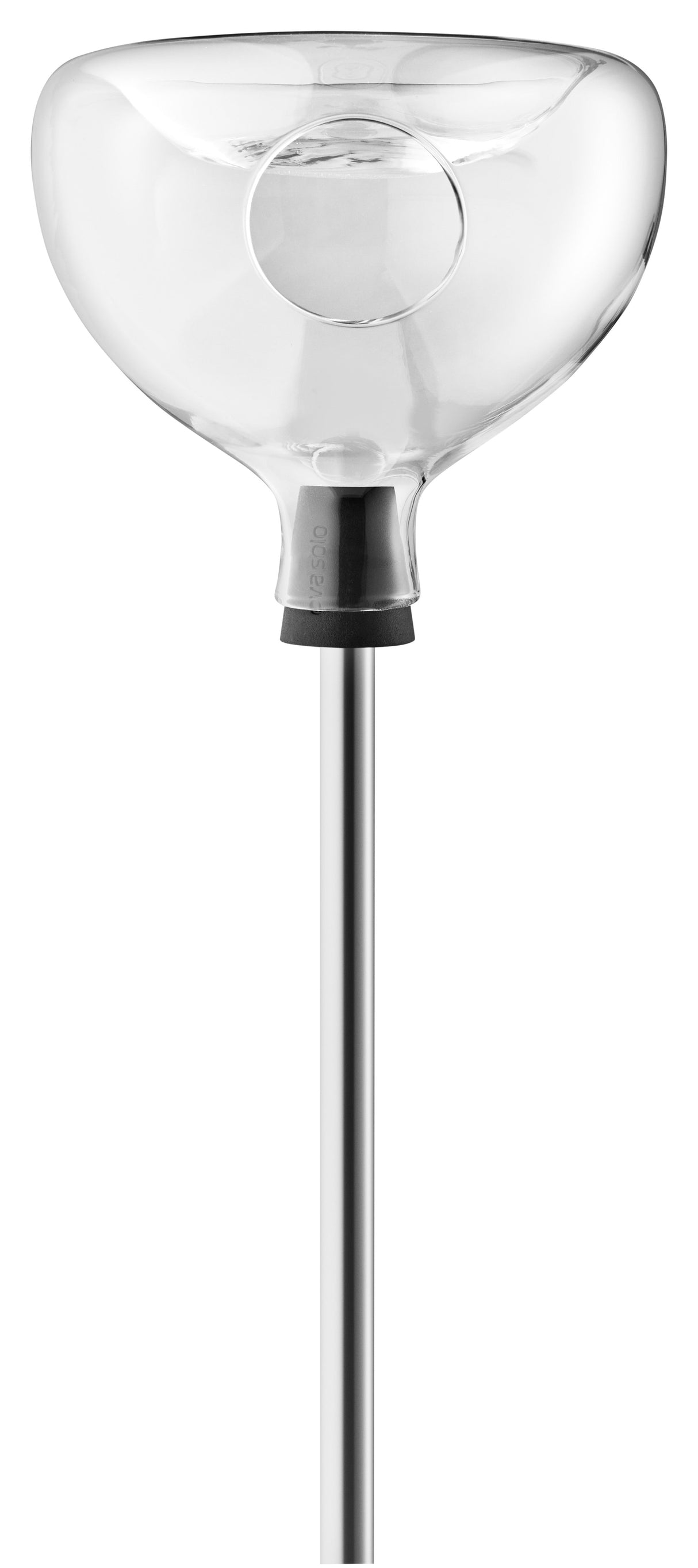 Glass bird table w/bath