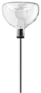 Glass bird table w/bath