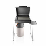 Box gas grill legs & side table