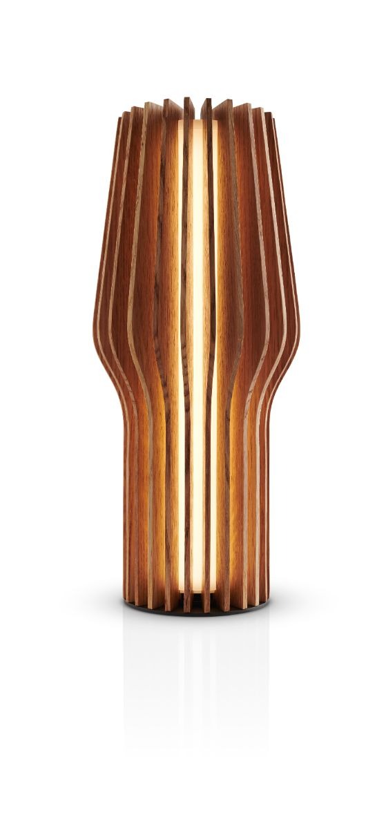 Radiant LED batt. lamp Oak