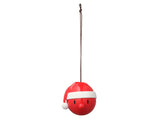 Hoptimist Santa Ornament 2 pcs. Red