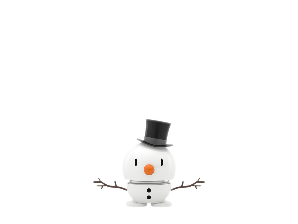 Hoptimist Snowman S White