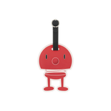Hoptimist Bag tag Red