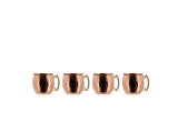 Shot glass Moscow mule mini 8 cl 4 pcs Copper/Steel