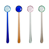 Glass spoons Torino 18 cm 4 pcs Assorted