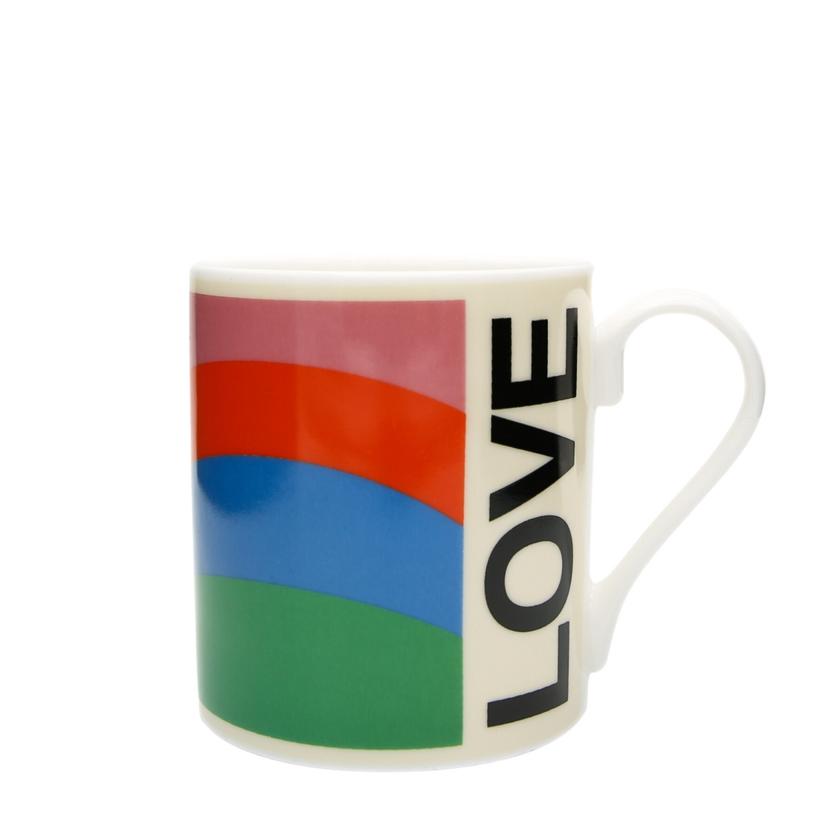 Frances Collett - Keith Brymer Jones Collaboration Range - Medium Ceramic Mug - Wave Festival - 275ml - Gift Boxed