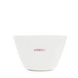 Snack Bowls Small - 200ml - Set Of 4 - Olives (Green) Snack! (Blue) Nibbles (Lilac) Dip! (Red)