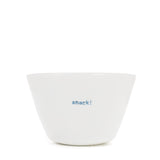 Snack Bowls Small - 200ml - Set Of 4 - Olives (Green) Snack! (Blue) Nibbles (Lilac) Dip! (Red)