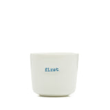 Keith Brymer Jones Set of 4 Egg Cups - what came first the chicken or the egg