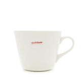 Bucket Mug Medium - 350ml - Goddess (Red)