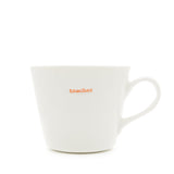 Keith Brymer Jones - Word Range - Standard Ceramic White Mug - teacher - 350ml - Gift Boxed