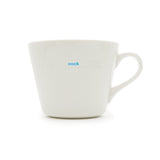 Keith Brymer Jones - Rude Word Range - Standard Ceramic White Mug - cock - 350ml - Gift Boxed