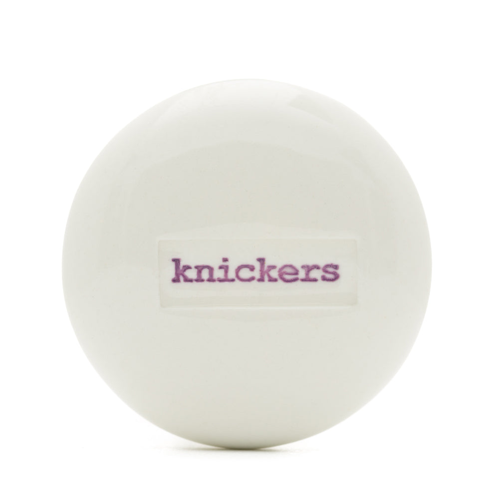 Keith Brymer Jones Drawer Knob - knickers