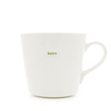 Keith Brymer Jones - Word Range - Large Ceramic White Mug - hero - 500ml - Gift Boxed