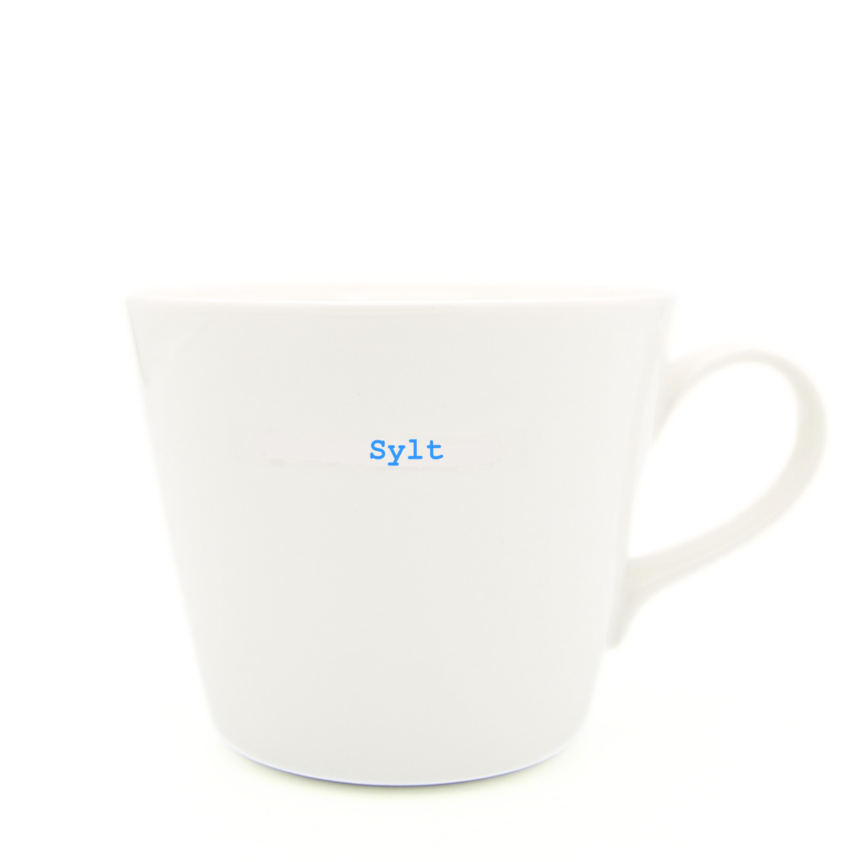 Keith Brymer Jones - German Word Range - Standard Ceramic White Mug - Sylt - 350ml - Gift Boxed