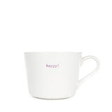 Keith Brymer Jones Mini Bucket Mug happy! (lilac)