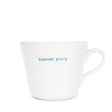 Bucket Mug Medium - 350ml - Forever Young (Blue)