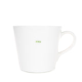 Keith Brymer Jones - Word Range - Large Ceramic White Mug - FFS - 500ml - Gift Boxed