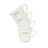 Espresso Cup & Sets - 100ml - Set Of 4 - Espresso (Red, Blue, Green, Orange)
