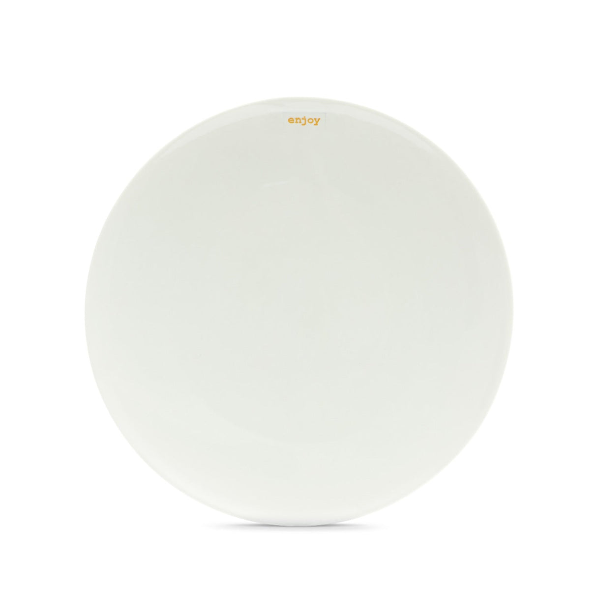 Plate Small - Enjoy (Orange)