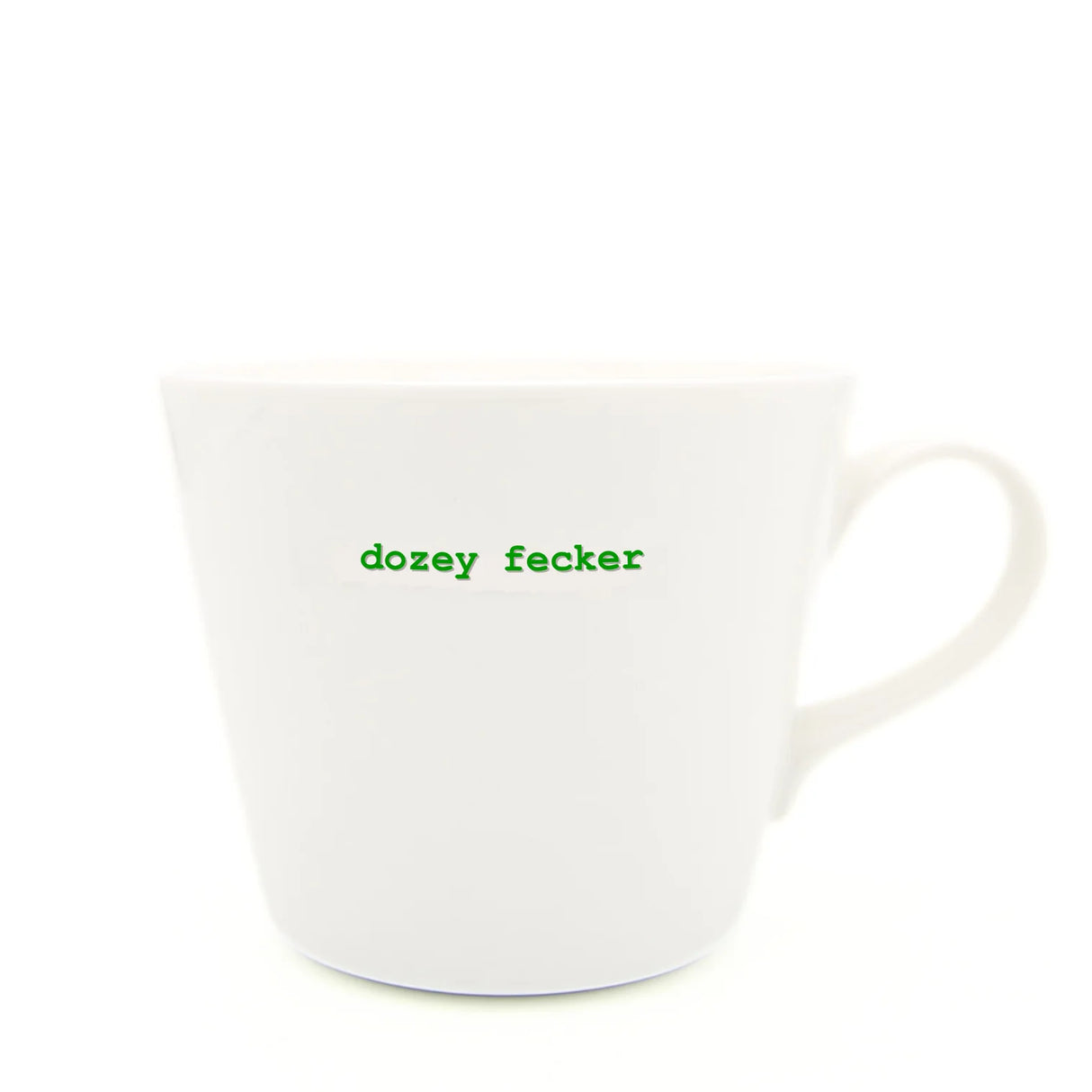 Bucket Mug Medium  - 350ml - dozey fecker