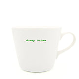 Bucket Mug Medium  - 350ml - dozey fecker