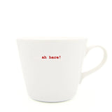 Bucket Mug Medium  - 350ml - ah here!