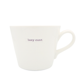 Keith Brymer Jones - Medium Mug - lazy cunt - 350ml