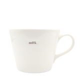 Keith Brymer Jones - Welsh/Cymraeg Word Range - Standard Ceramic White Mug - coffi - 350ml - Gift Boxed