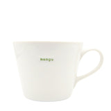 Keith Brymer Jones - Welsh/Cymraeg Word Range - Standard Ceramic White Mug - mamgu - 350ml - Gift Boxed