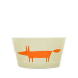 Keith Brymer Jones Collaboration Range - Scion Living Bowl Mr Fox Ceramic Bowl - Neutral & Orange - 565ml