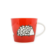 Keith Brymer Jones Collaboration Range - Scion Living Mug Spike Ceramic Mug - Red - 350ml - Gift Boxed