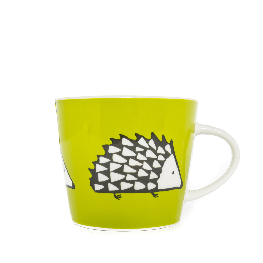 Scion Living - Keith Brymer Jones Collaboration Range - Spike Ceramic Mug - Green - 350ml - Gift Boxed