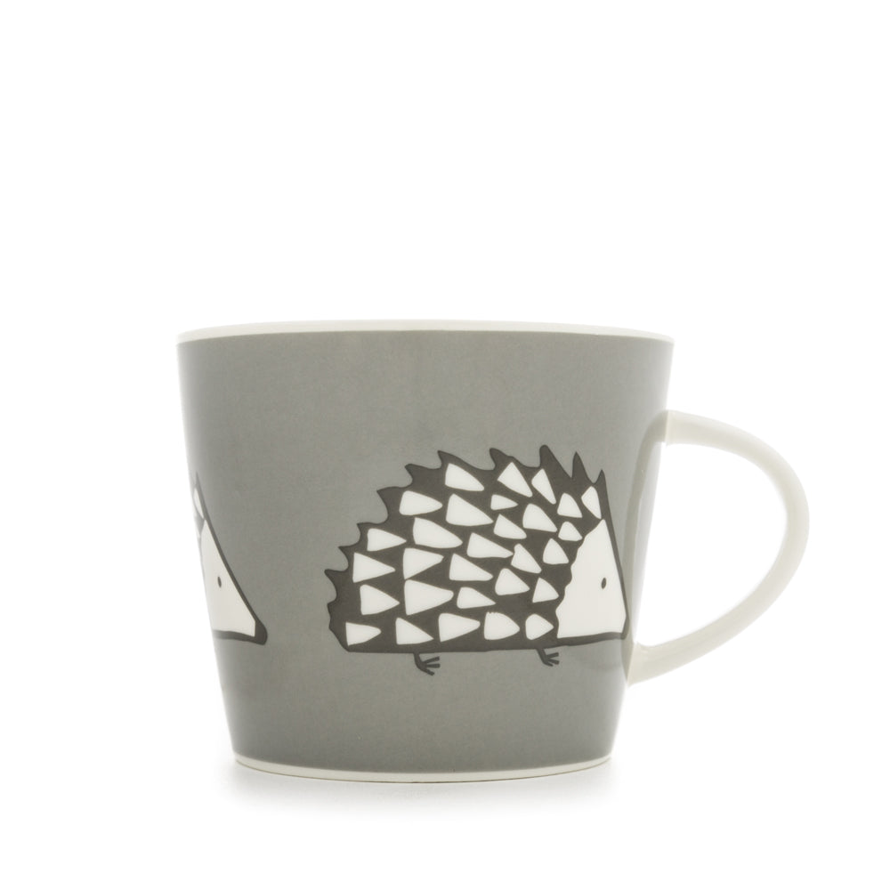 Scion Living - Keith Brymer Jones Collaboration Range - Spike Ceramic Mug - Grey - 350ml