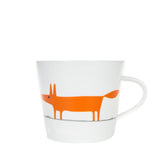 Scion Living - Keith Brymer Jones Collaboration Range - Mr Fox Ceramic Mug - Ceramic / Orange - 350ml